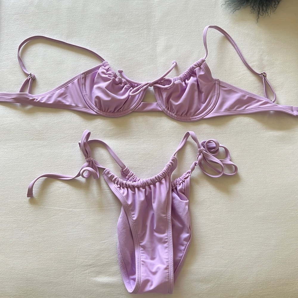 Light Purple Bikini Swimsuit